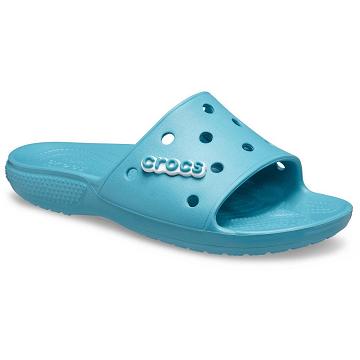 Crocs Classic Papucs Szandál Férfi Aqua | HU 1251EBCX